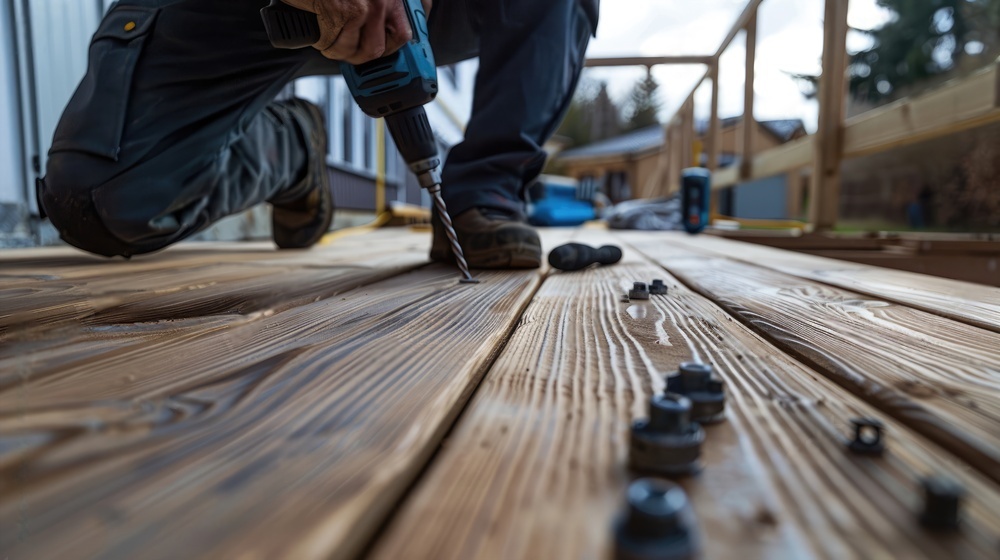 Decking repair and installment