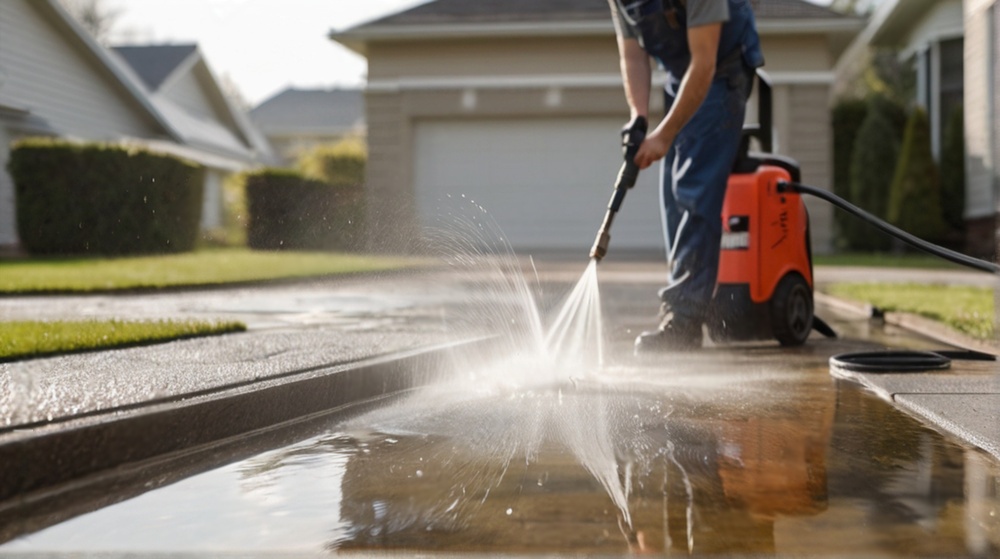 driveway washing in Melbourne